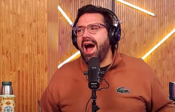 Damián Betular se fue al suelo.