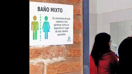 inauguran el primer bano mixto en una escuela bonaerense