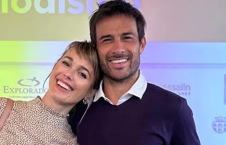 Chechu Bonelli y Darío Cvitanich, en otros tiempos.&nbsp;