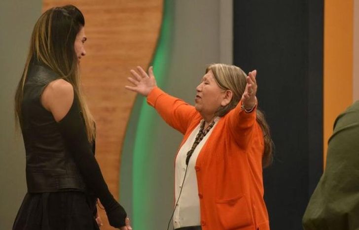 Luciana y su mamá, en el Congelados de Gran Hermano.