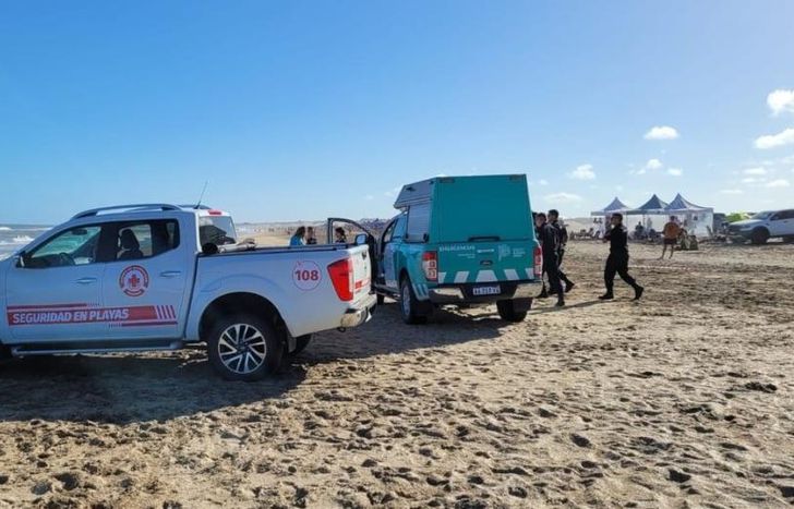 El cuerpo fue hallado en Pinamar por un turista.