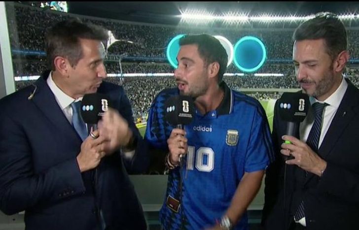 Nico Occhiato, conductor de La Voz Argentina.