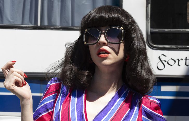 Sofía Gala, como su mamá Moria Casán.&nbsp;