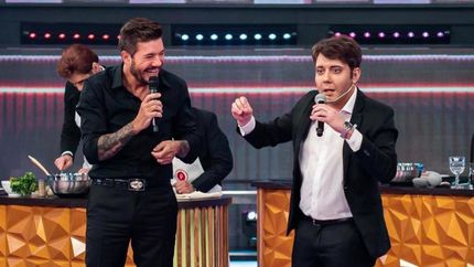Iván, con todo su humor, hizo su debut en el programa de Tinelli.