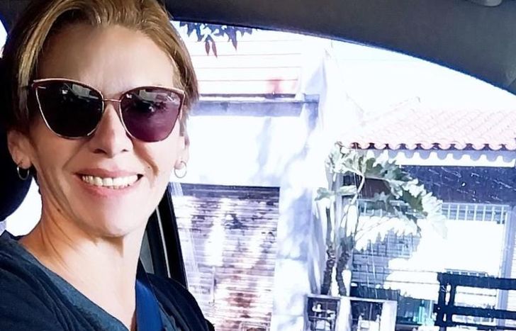 Al volante y decidida a convertirse en una profesional.