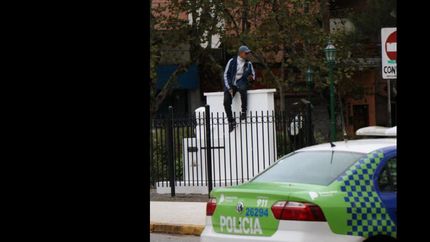 El grupo halcón logró interceptarlo.