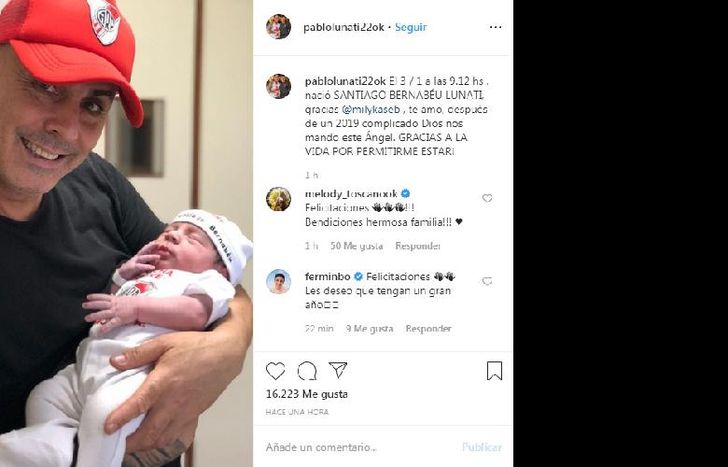Fue anotado a las 9.12 y su fecha de nacimiento es 3-1.
