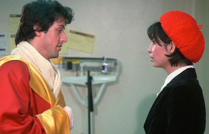 Rocky y su gran amor.