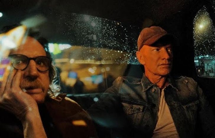 Charly García junto a Sting.