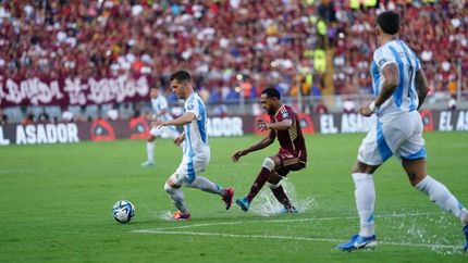 Argentina empata con Venezuela.