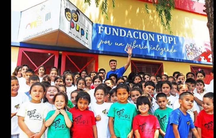 La fundación trabaja con los niños desde 2001