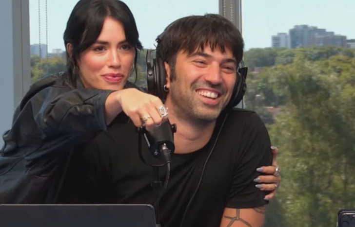 Pedro Rosemblat tuvo un inesperado blooper y reveló la fecha de casamiento con Lali Espósito.