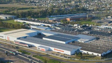 Una planta que produce neumáticos, clave para la provincia. Una planta que produce neumáticos, clave para la provincia.