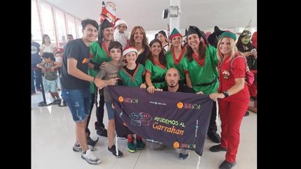 ?fuerza ian? llevo juguetes al garrahan