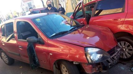 La persecución finalizó en Centenario, tras un choque.