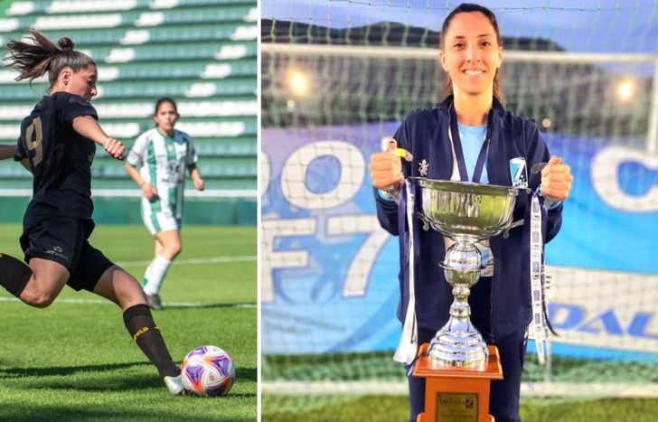 María Florencia sigue siendo futbolista y disfruta del día a día como deportista.