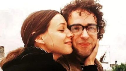Lisa con su papá, Gustavo Cerati.