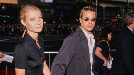 Gwyneth Paltrow y Brad Pitt, en los 90.