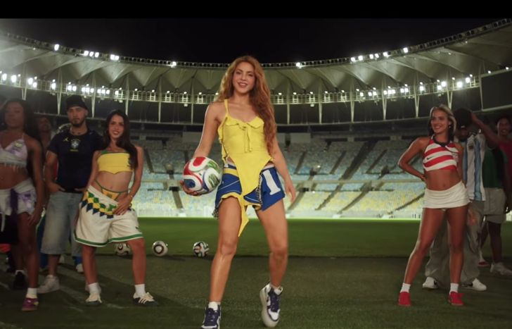 Shakira presentó la canción del Mundial 2026.&nbsp;
