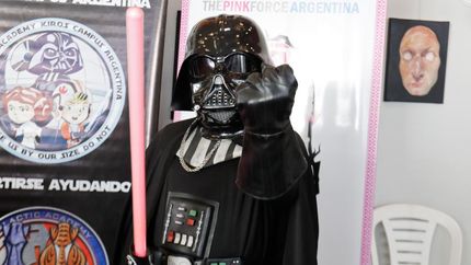 Darth Vader estuvo presente en Lomas.