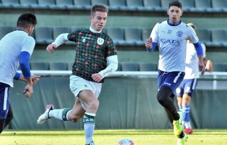 Giuliano Galoppo encara hacia el arco del Tomba.