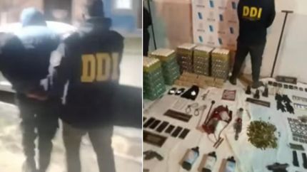 El hombre fue detenido por la DDI de Luján.