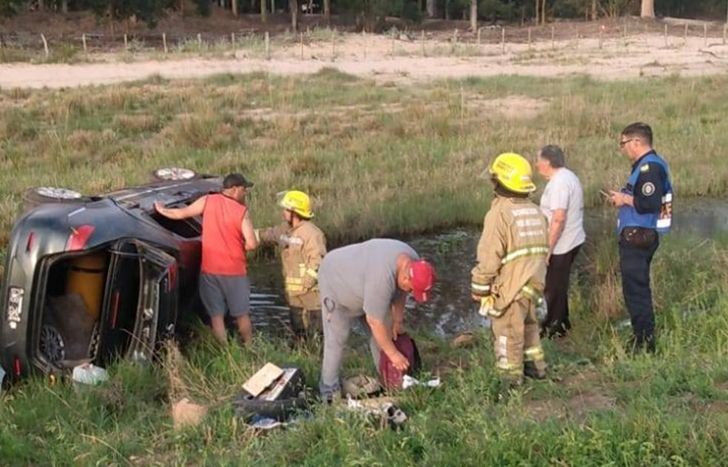 El accidente ocurrió en la Ruta 12.