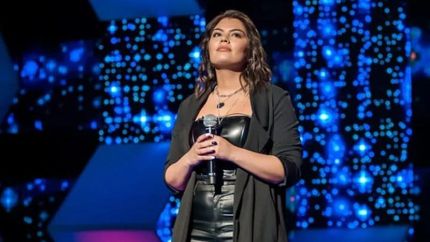 Aseguró que disfrutó mucho de su presentación.