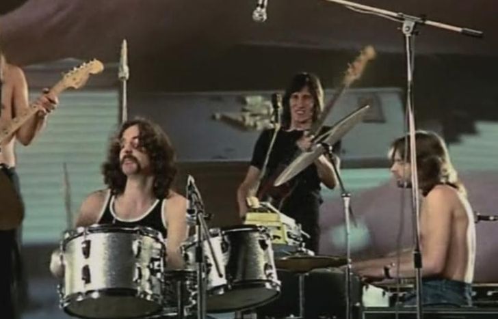 Pink Floyd, en Pompeya.