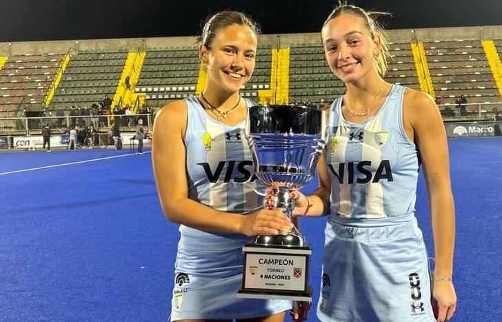 Musari y Di Santo en el Cuatro Naciones .