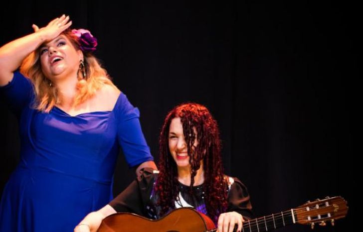 Dos grandes artistas.