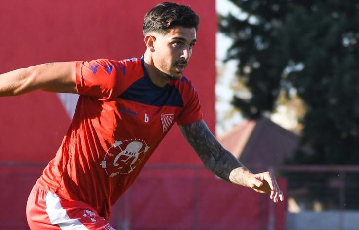 Segalerba fue titular en los últimos dos partidos de Los Andes.