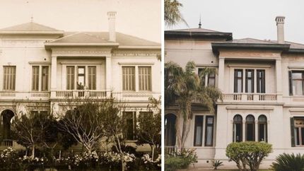 Sergio Lapegüe habla de la historia de Villa Grampa, de Temperley. Sergio Lapegüe habla de la historia de Villa Grampa, de Temperley.