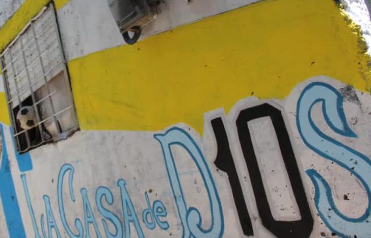 Así luce el frente de la casa histórica.