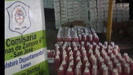 lomas: la policia incauto mercaderia robada valuada en $18 millones