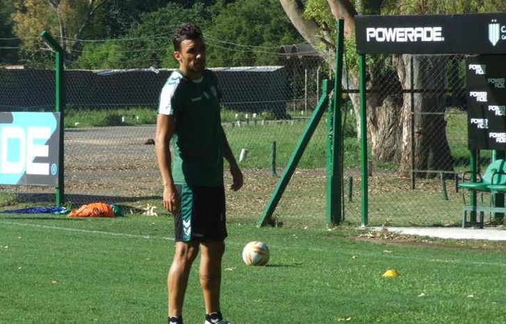 Bertolo agradeció el cariño del hincha de Banfield.