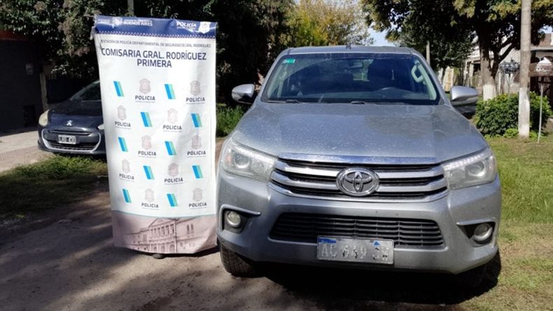 El robo de una camioneta en General Rodríguez disparó la investigación.