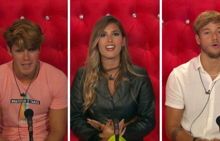 Los tres finalistas.