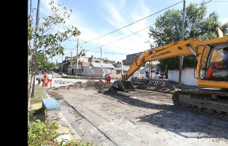 Una de las calles que están dentro del plan de asfalto es Sarmiento.
