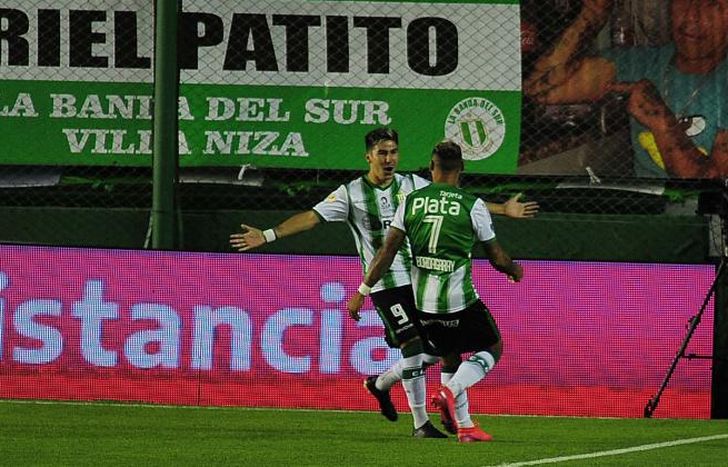 El grito del Chino Fontana para la apertura en el Lencho.