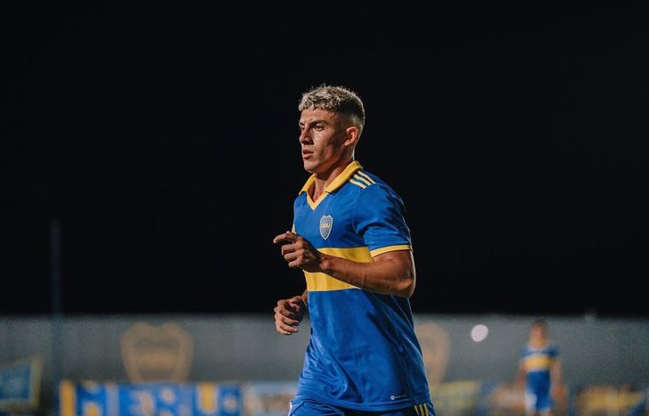 Tomás Díaz llegó a Los Andes, a préstamo desde Boca Juniors.