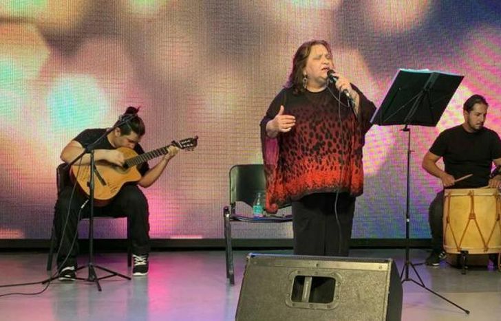 Amelia Martín brilló en la interpretación de varios clásicos.