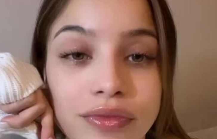 La emoción de Emilia Mernes.