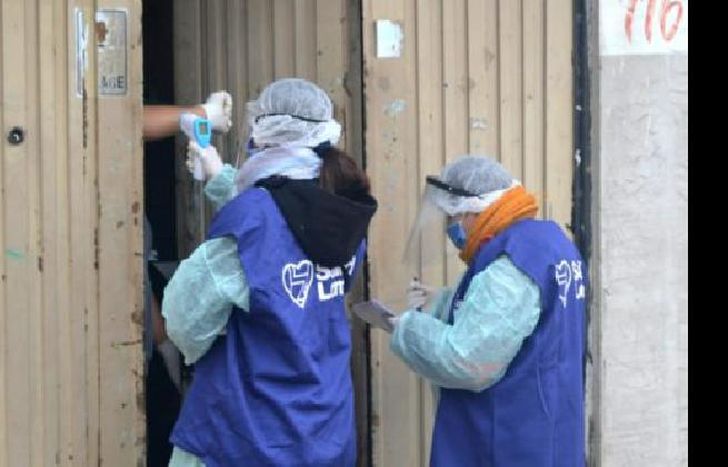 Se siguen realizando testeos en los barrios.