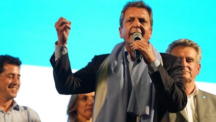 Sergio Massa anticipó que convocará a un gobierno de unidad nacional.