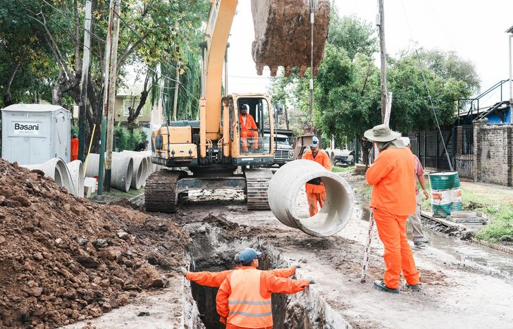 Son obras fundamentales para mejorar el drenaje en las localidades de Lomas.