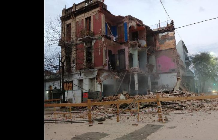 La vivienda tenía más de 100 años.