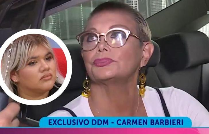 Carmen Barbieri se refirió a la polémica con Morena Rial.