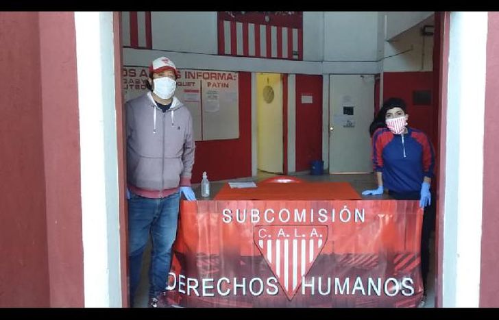 La tarea solidaria comprende a diferentes sectores y subcomisiones del club.