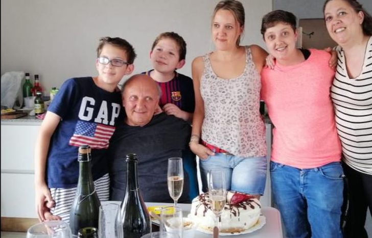 Un festejo en familia.